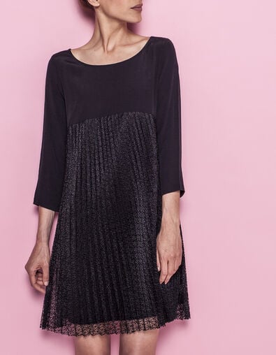 Robe bi-matières