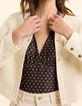 Ecru kantige Kurzjacke I.Code-6
