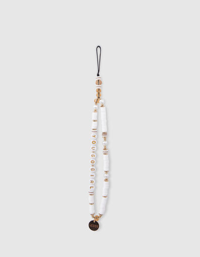 Bijou de téléphone à perles I.Code