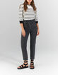 Grijze slouchy jeans inzetten en ceintuur I.Code-1