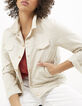 Veste écrue imprimé palmiers I.Code-1