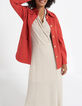 Veste terracotta jacquard étoiles I.Code-2