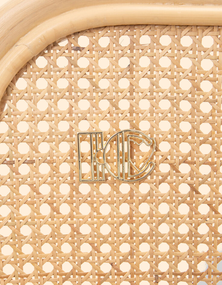 Broche monogramme métal doré I.Code-4 Broche monogramme métal doré I.Code-4