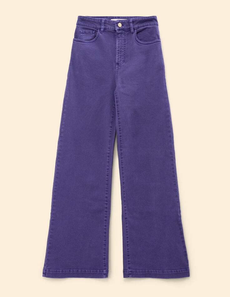 Jean large violet I.Code-5