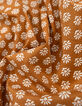 Camel top hart bloemenprint I.Code-7