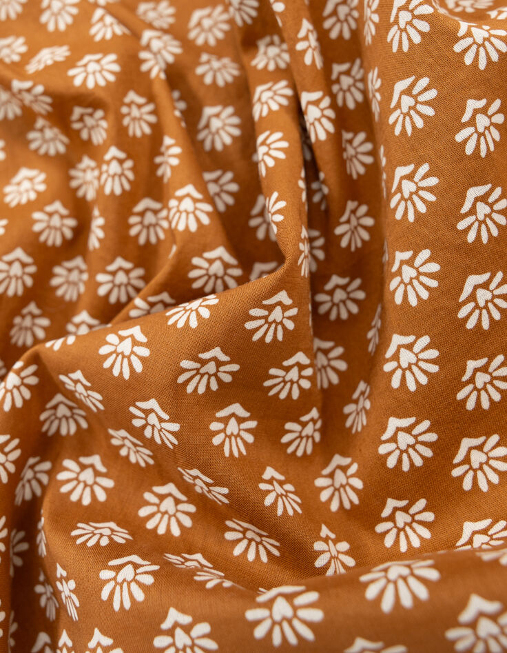 Camel top hart bloemenprint I.Code-7 Camel top hart bloemenprint I.Code-7