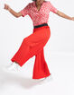 I.Code poppy pleated wide trousers-1