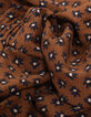 I.Code camel dress with black flower print-9 I.Code camel dress with black flower print-9
