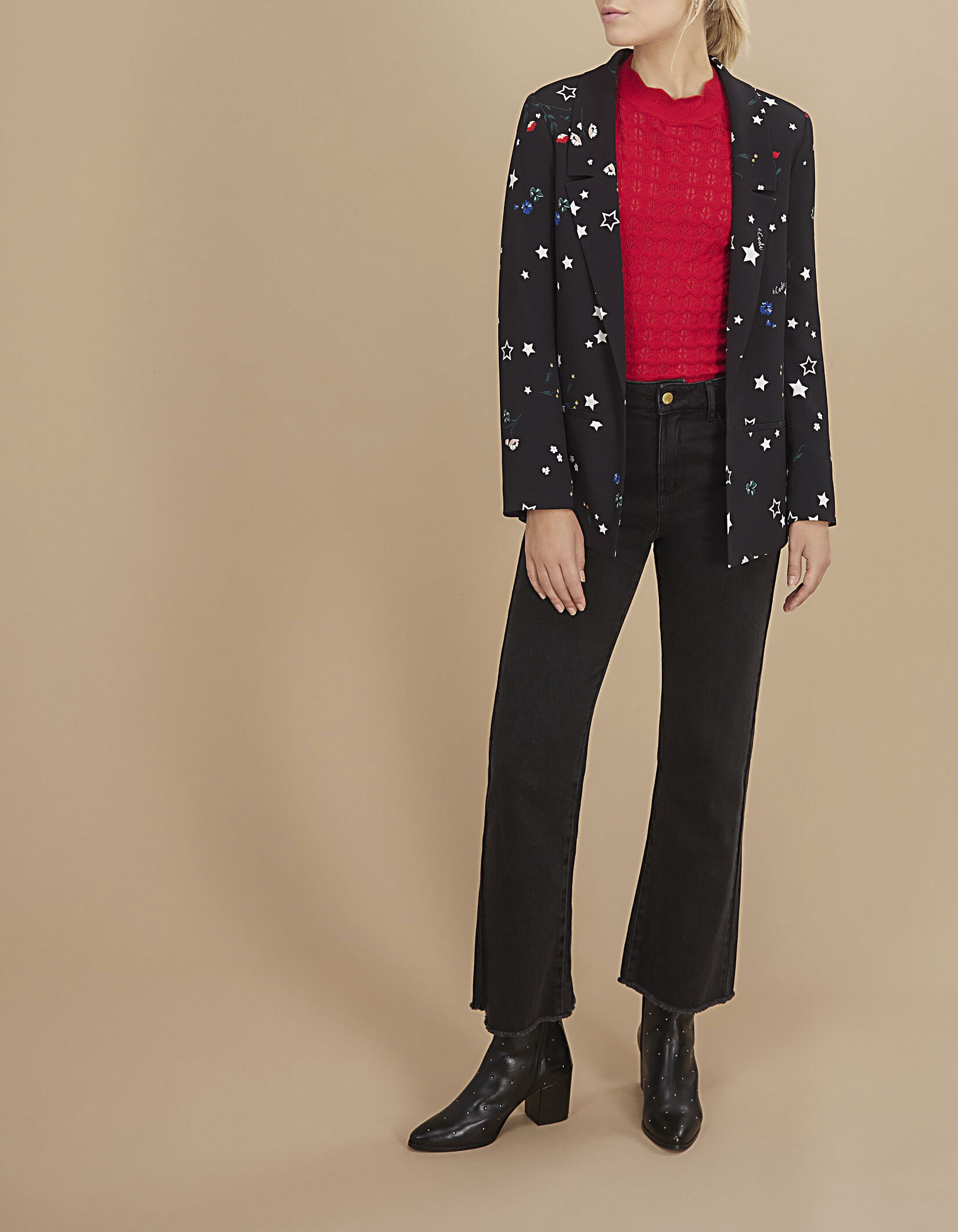 Veste imprimée sales fleurs