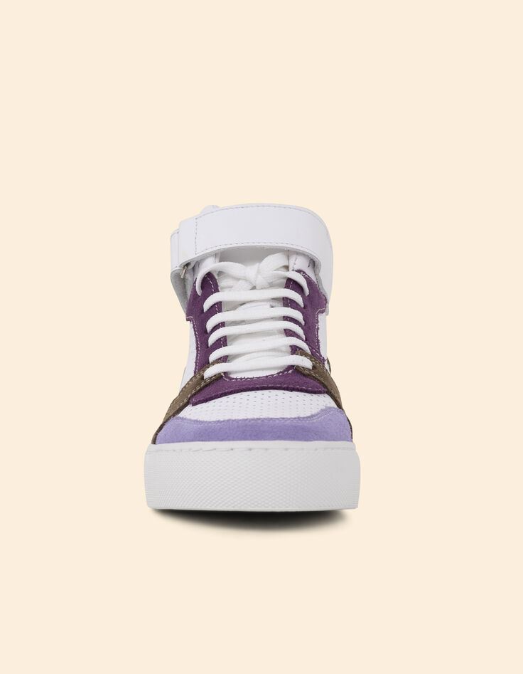 Weiße Sneakers parma/khaki Leder I.Code x THE FEEBLES-3