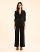 Veste de costume noire boutonnage croisé I.Code-5