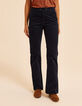 Marineblaue Velourshose Denim-Effekt I.Code-2