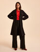 Rotes Strick-Top mit Kentkragen I.Code-5 Rotes Strick-Top mit Kentkragen I.Code-5