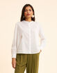 White shirt with I.Code color embroidery-4