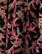 Zwarte jurk Indiase bohemian print I.Code-7