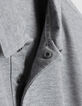 Graues kurz&auml;rmeliges Poloshirt DRY FAST Herren-9