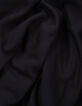 Robe longue noire molleton monogramme I.Code-7