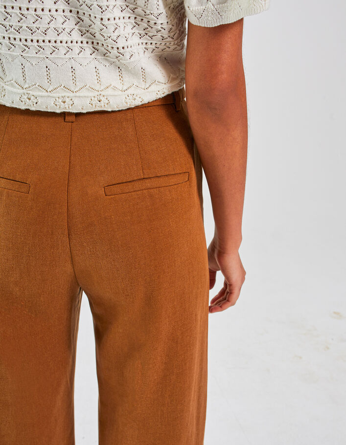 Pantalon large fauve I.Code - I.CODE