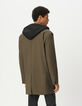 Kaki Herrenparka EASY CARE abnehmbare schwarze F&uuml;tterung-3