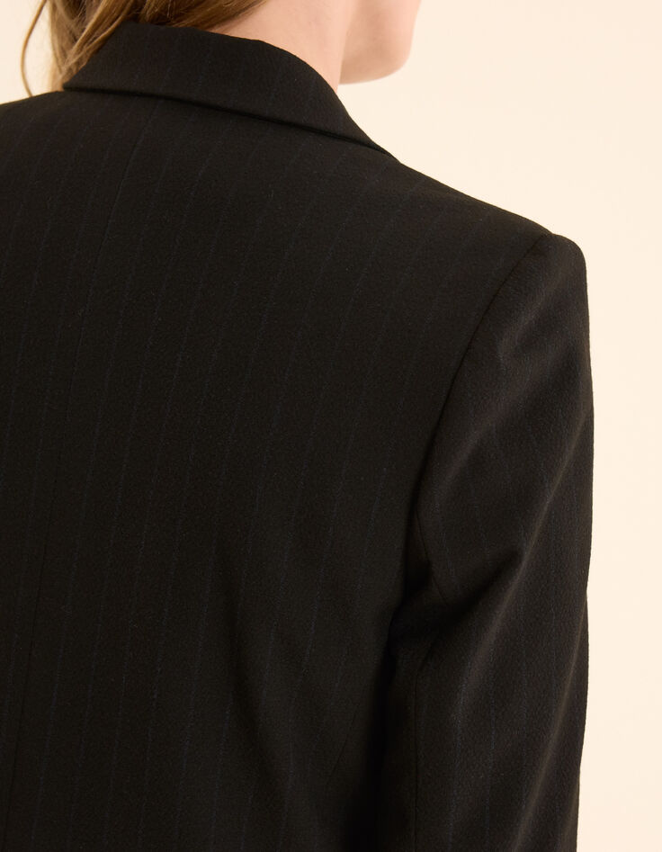 Grauer Blazer mit Tennisstreifen I.Code-6