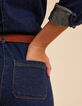 I.Code blue denim jumpsuit-9