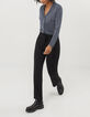 Combinaison noire et night blue pailleté I.Code-1