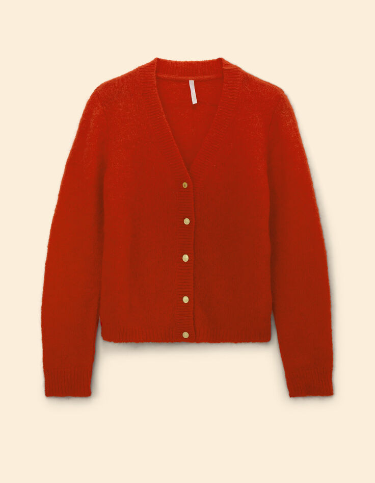 Rote Strickjacke CHARLOTTE I.Code-4