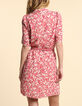 Vestido camisero red estampado floral tachista I.Code-4