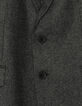 Grijze blazer tweedstijl Heren-8