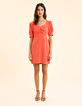 Robe courte rouge décolleté cœur I.Code-4