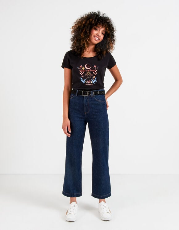 Authentiek donkere flare jeans I.Code