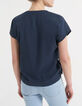 I.Code navy top with side press studs-2