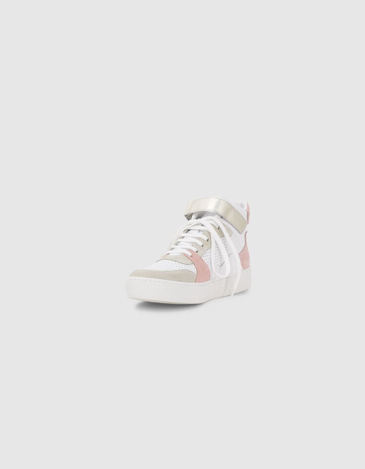 Sneakers hautes pink, blanc, beige I.Code-6 Sneakers hautes pink, blanc, beige I.Code-6