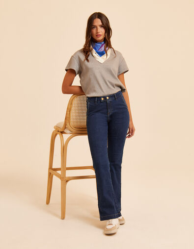 Jean flare bleu I.Code