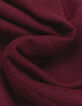 I.Code burgundy long coat-5