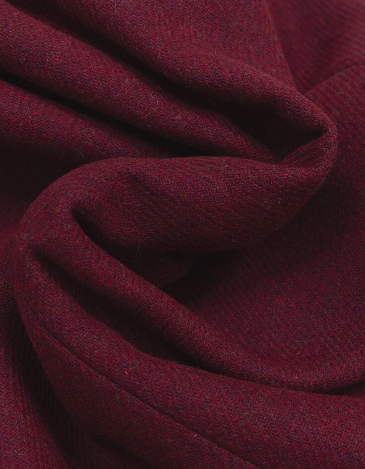 I.Code burgundy long coat-5 I.Code burgundy long coat-5