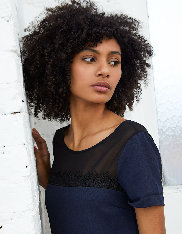 Robe navy I.Code-1