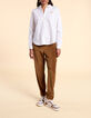 Off-white  shirt met geborduurd hartje I.Code-5