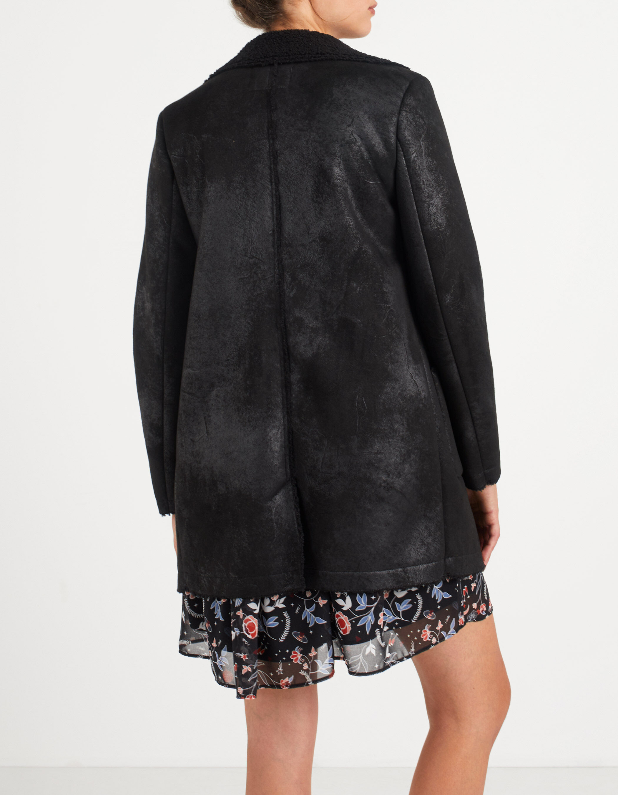 Manteau fourré on sale