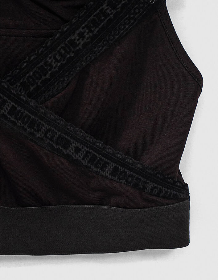 Sea green Top mit integriertem SportBH Free Boobs I.Code