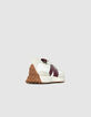 Bordeauxfarbene Sneakers NEW BALANCE 327 Damen-3