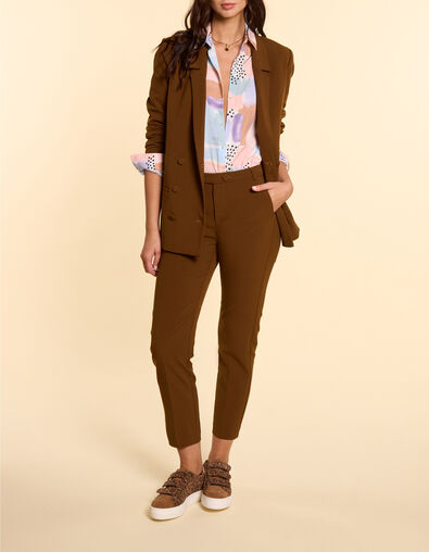 Pantalon de costume camel I.Code