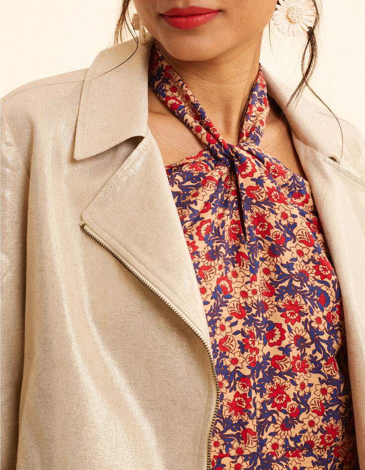 Veste dor&eacute;e esprit motard I.Code-5