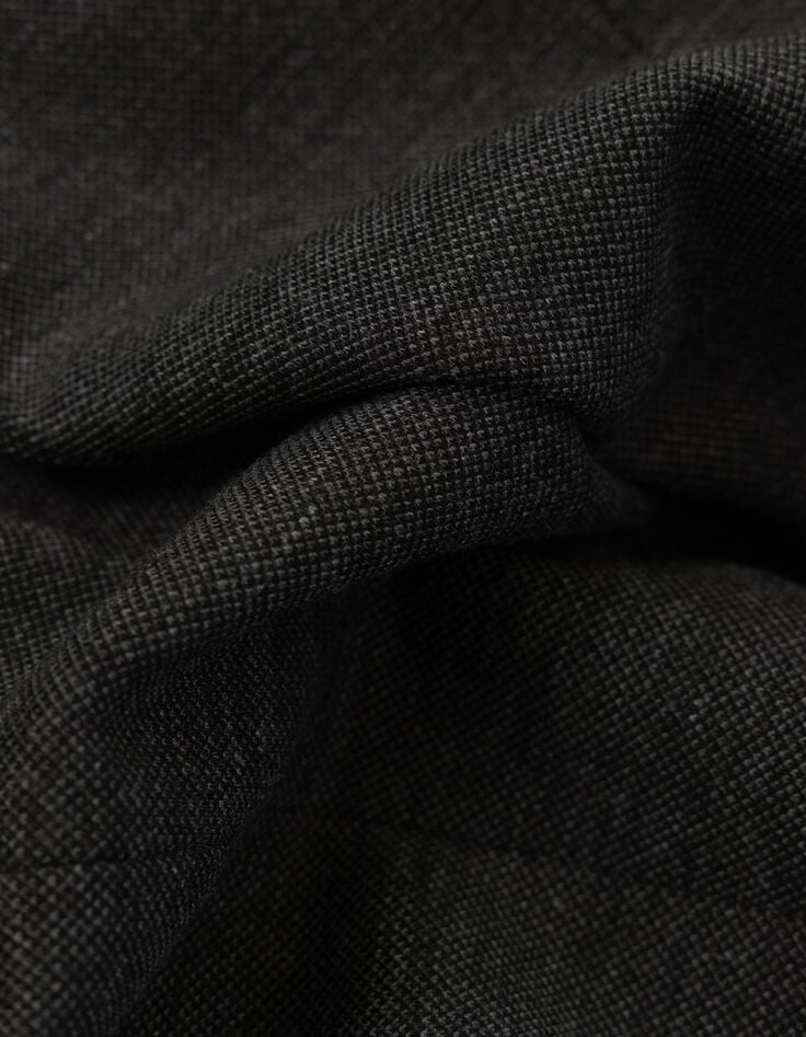 Veste de tailleur grise maille faux-uni I.Code-8 Veste de tailleur grise maille faux-uni I.Code-8