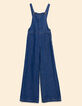 Salopette large en jean bleu foncé I.Code-7