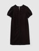 Robe noire broderie anglaise I.Code -5