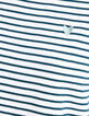 T-shirt marinière écru, marine, doré brodé cœur I.Code-9