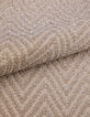 Beige Fischgr&auml;ten-Lurex-Hosenanzug f&uuml;r Frauen-9