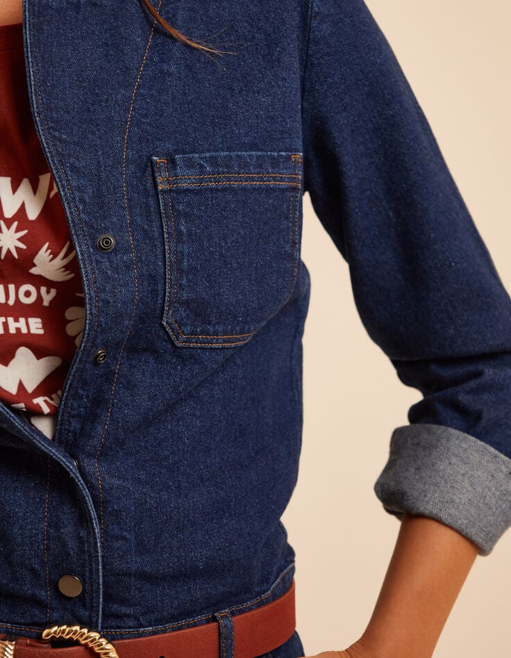 I.Code blue denim jumpsuit-5 I.Code blue denim jumpsuit-5
