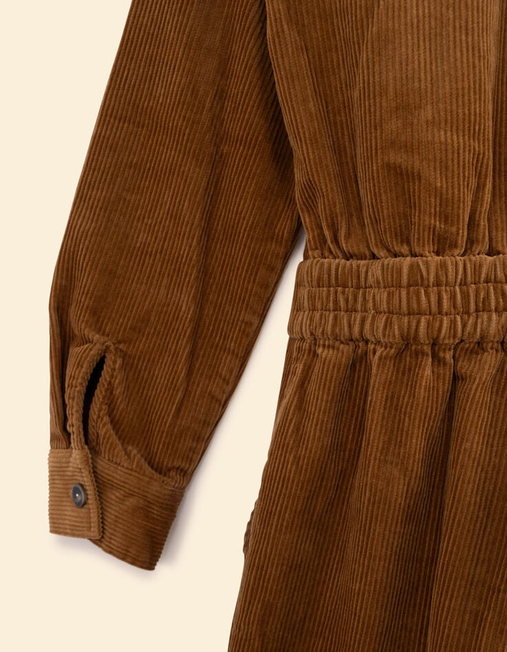 I.Code camel corduroy jumpsuit-4 I.Code camel corduroy jumpsuit-4